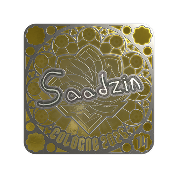 Sticker | saadzin (Foil, Ranked) | Cologne 2026