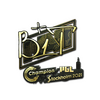 Sticker | b1t (Gold) | Stockholm 2021